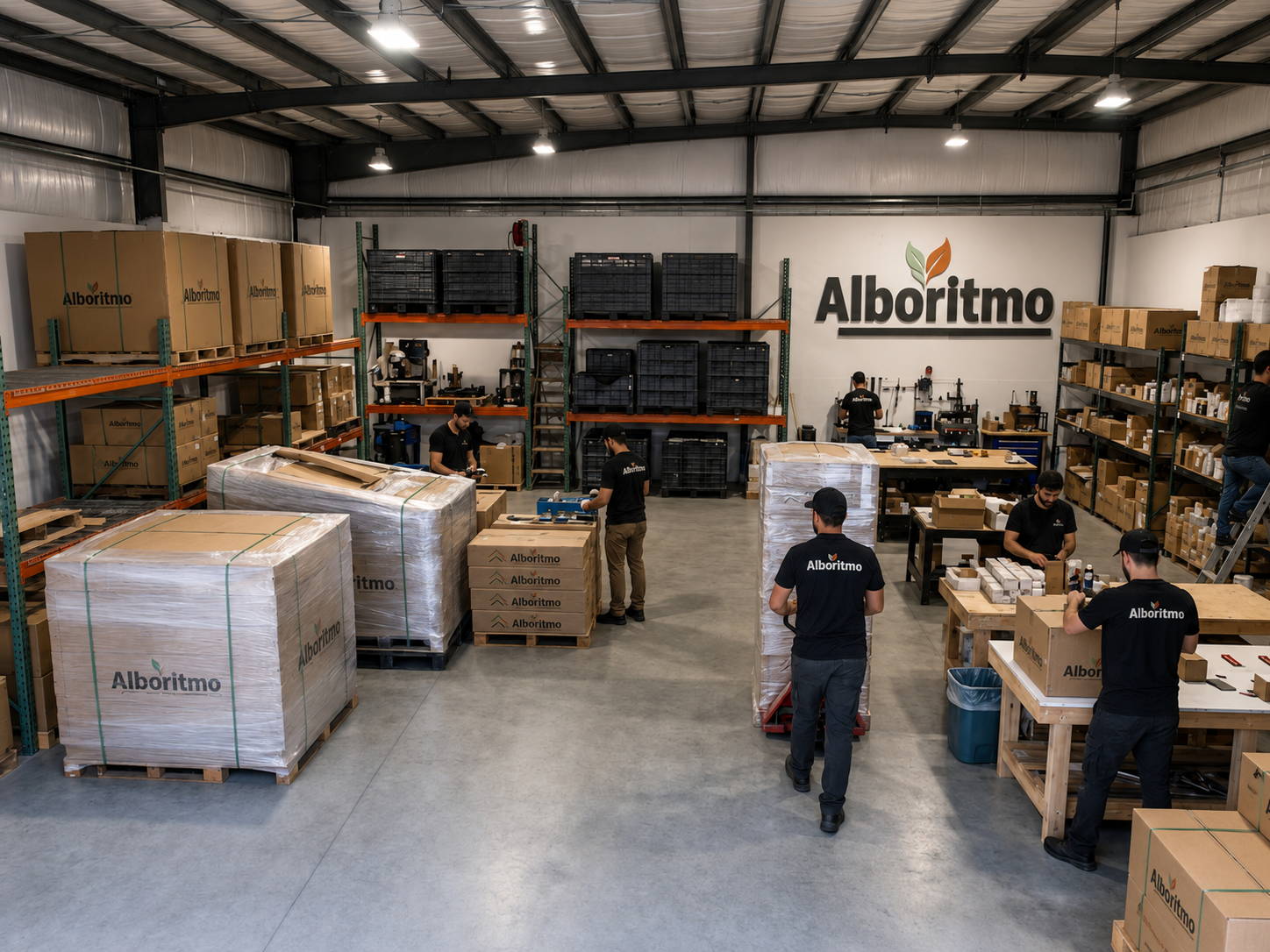 Alboritmo LLC loading dock, freight shipping